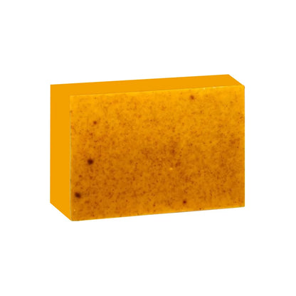 Revitalize Your Skin with 100G Handmade Turmeric Soap Infused with Lemon and Kojic Acid - Perfect for Shower and Facial Cleansing